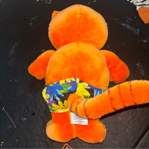 Vintage Heathcliff Plush / Stuffed Animal Orange Kitty Cat Beach Nanco 11" Vtg - Picture 3 of 5